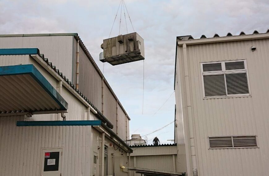 重量物設置・撤去工事
